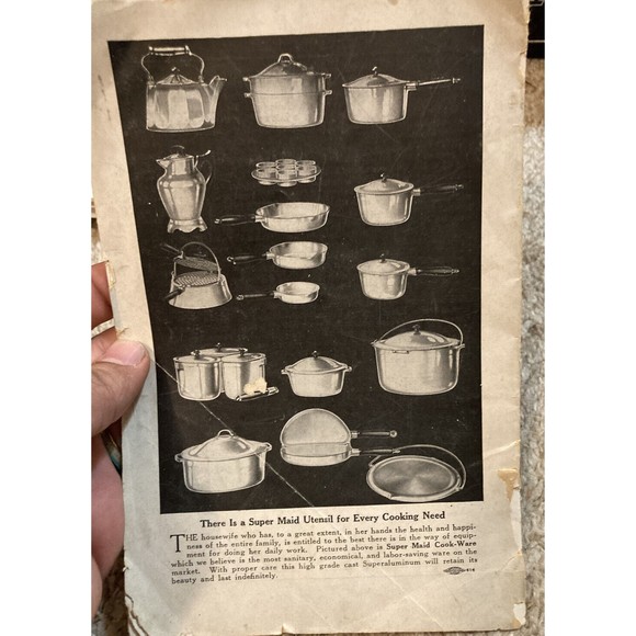 Your Work Room Equipped for Better Cooking with Less Super‎ Maid Recipe Cookbook - Picture 5 of 5